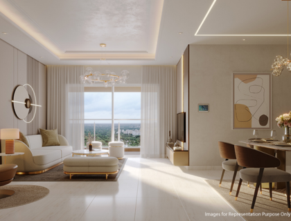 The Reserve by Kolte Patil — clubhouse lounge